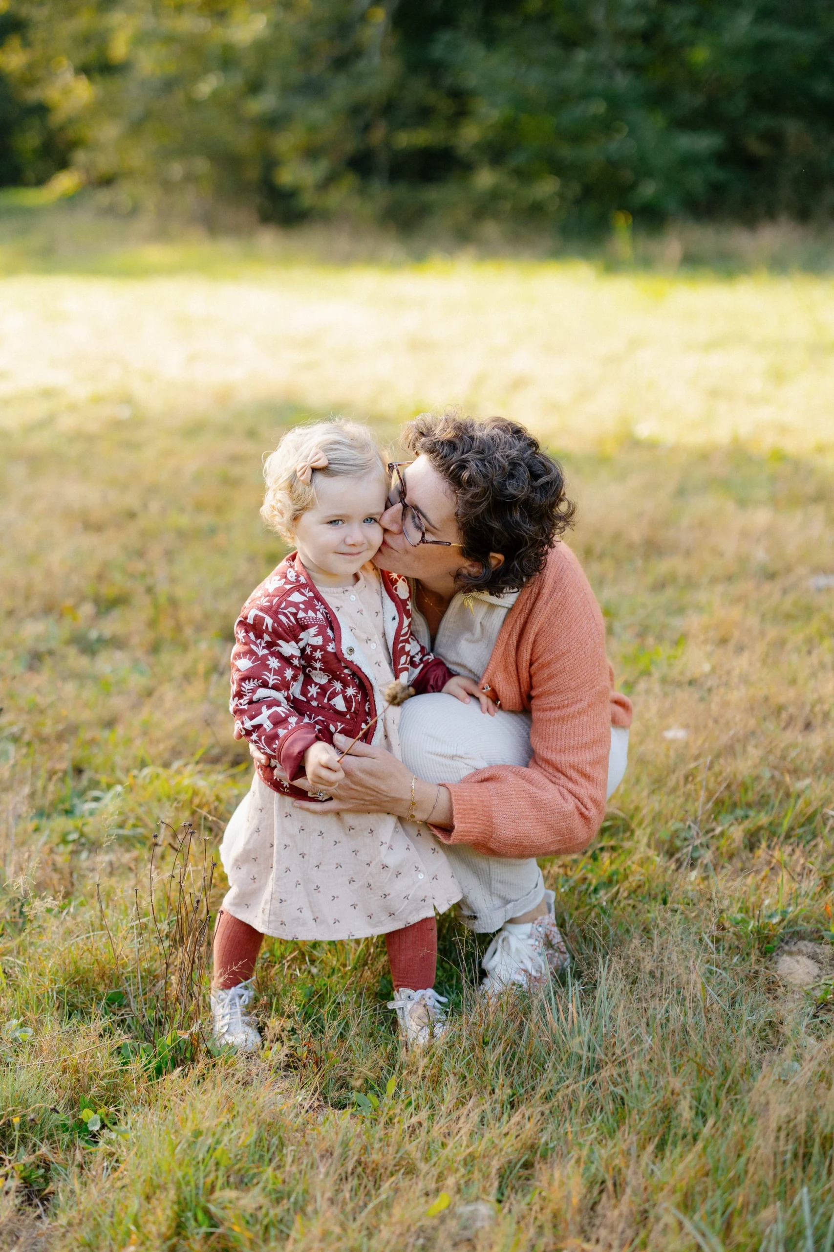 Séance photo famille à Nantes portraits mère fille