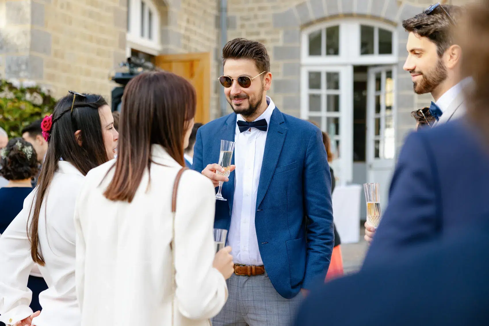 portraits invités mariage château de bonnefontaine