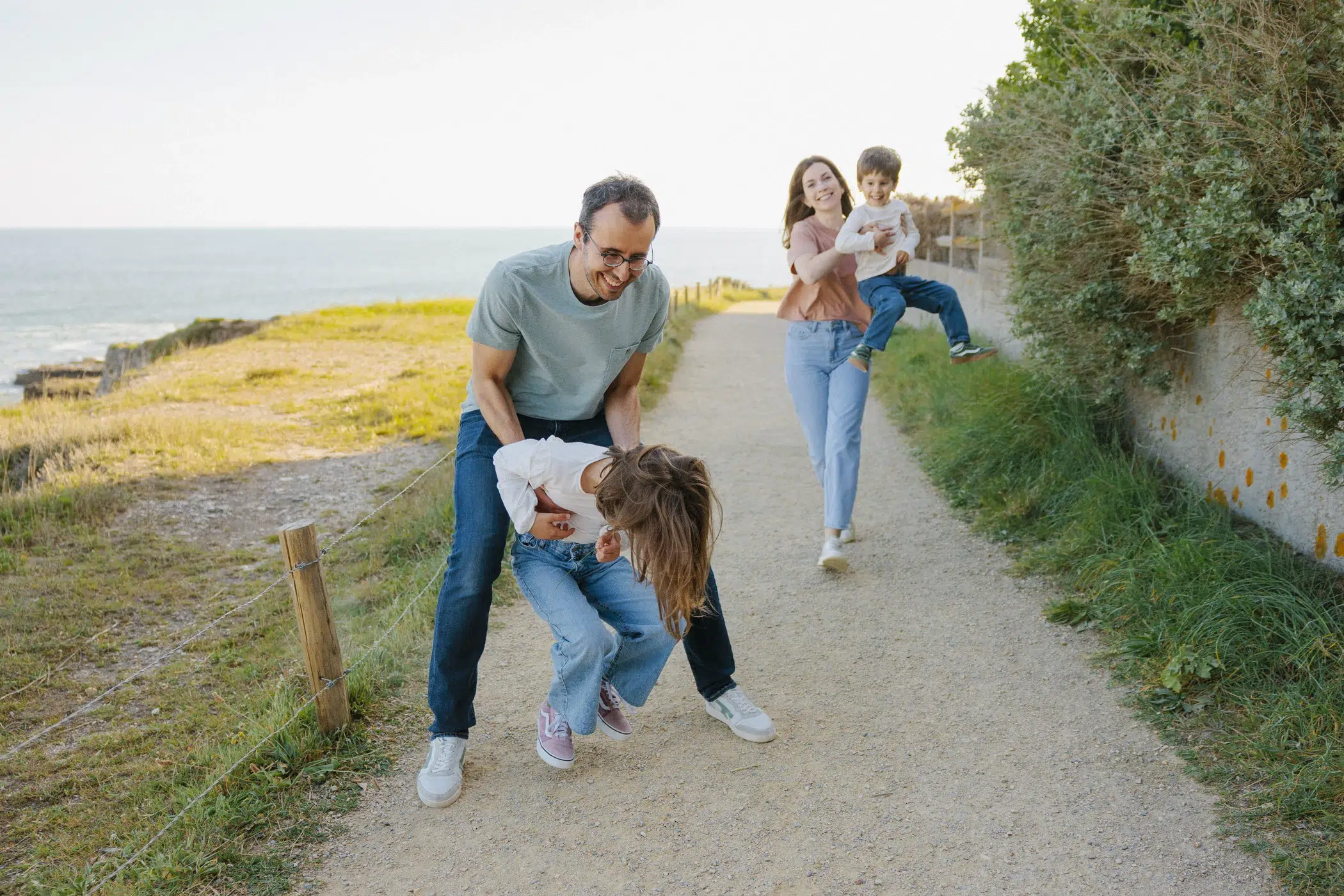 Séance photo famille au Pouliguen
